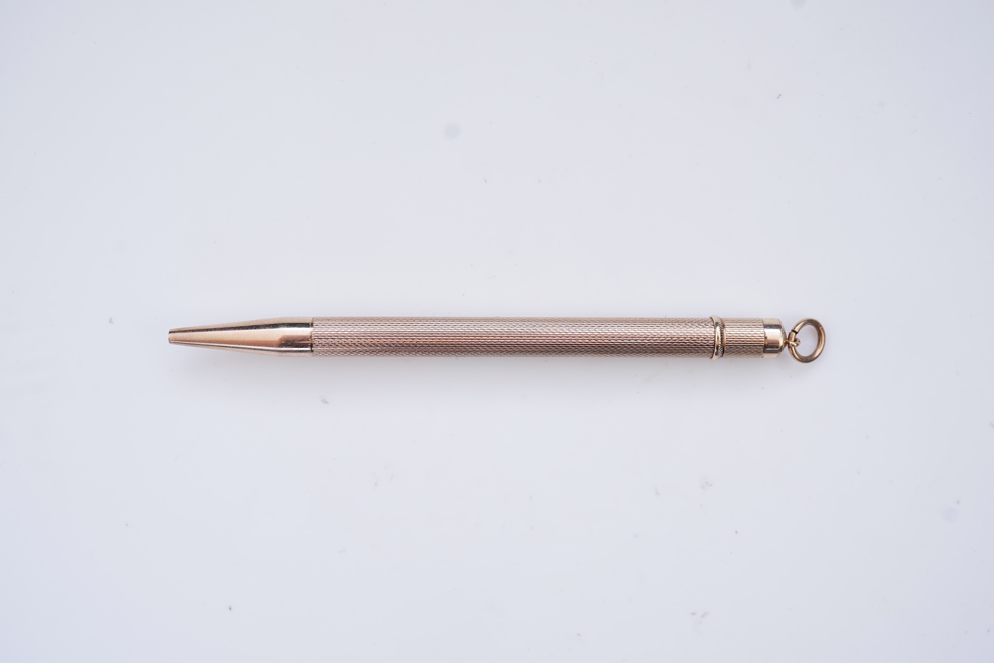 SJ Rood, a 9ct gold-cased propelling pencil, circa 1960